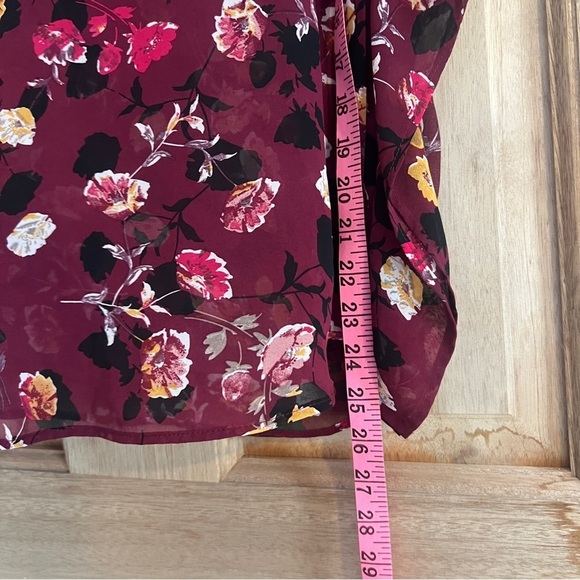 Meadow rue Anthropologie women’s blouse floral print size s‎ - Picture 6 of 8
